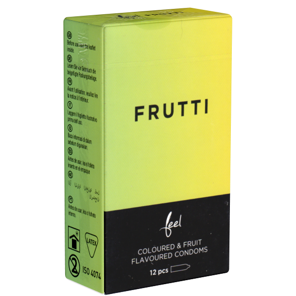 Feel «Frutti» 12 samtweiche Kondome mit Fruchtgeschmack