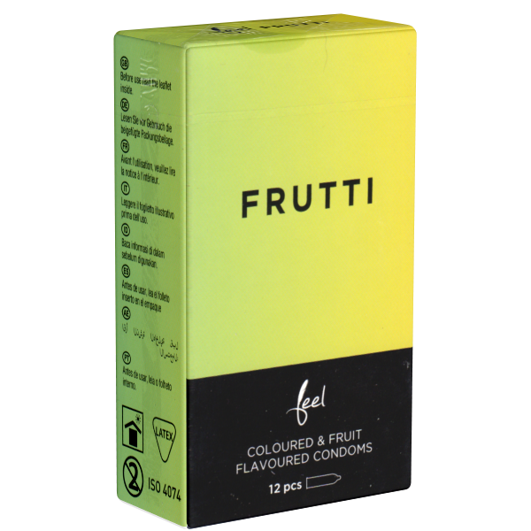 Feel «Frutti» 12 smooth condoms with fruity flavour