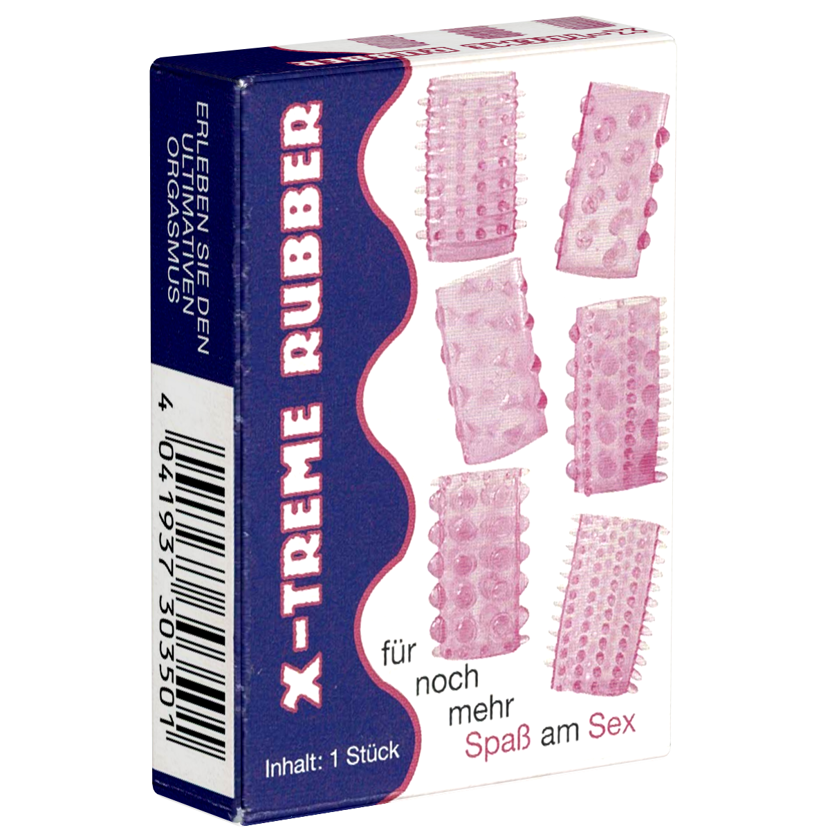 Hot Fantasy X-Treme Rubber genoppter Silikon-Penisring (aus der  Kondomotheke - Kondome, Gleitgel und mehr online kaufen)
