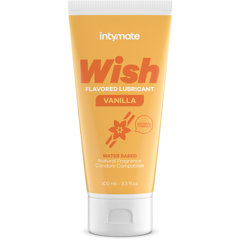 Intymate «Wish» Vanilla, 100ml wasserbasiertes Gleitgel mit Vanillegeschmack