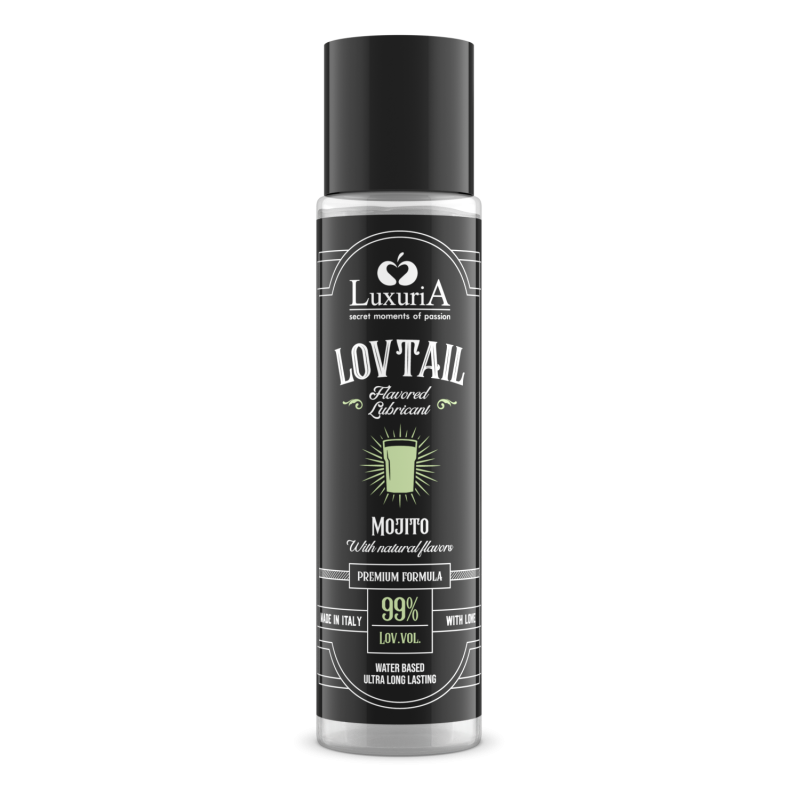 LuxuriA LovTail «Mojito» 60ml wasserbasiertes Gleitgel mit Mojito-Aroma