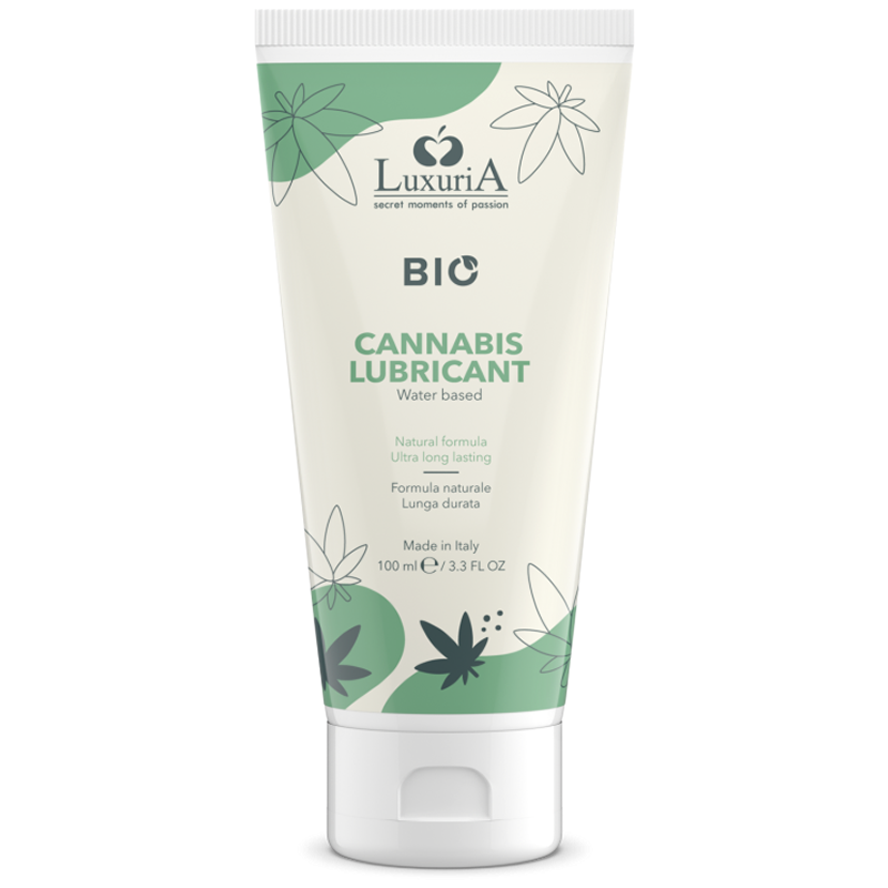 LuxuriA BIO «Cannabis Lubricant» 100ml wasserbasiertes natürliches Gleitgel