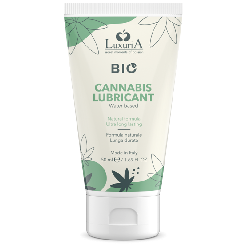 LuxuriA BIO «Cannabis Lubricant» 50ml wasserbasiertes natürliches Gleitgel