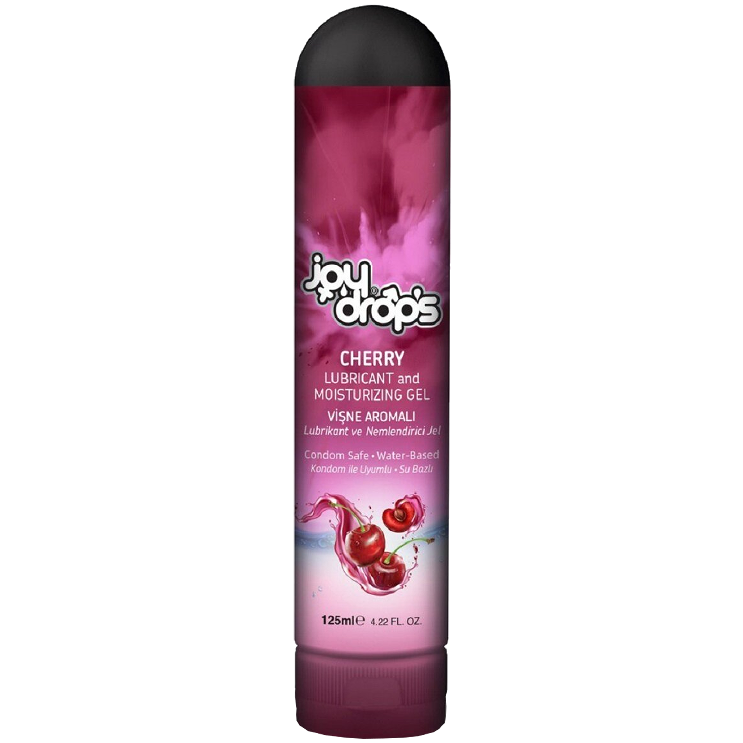 Joydrops «Cherry Lubricant Gel» 125ml Gleitgel mit Kirschgeschmack