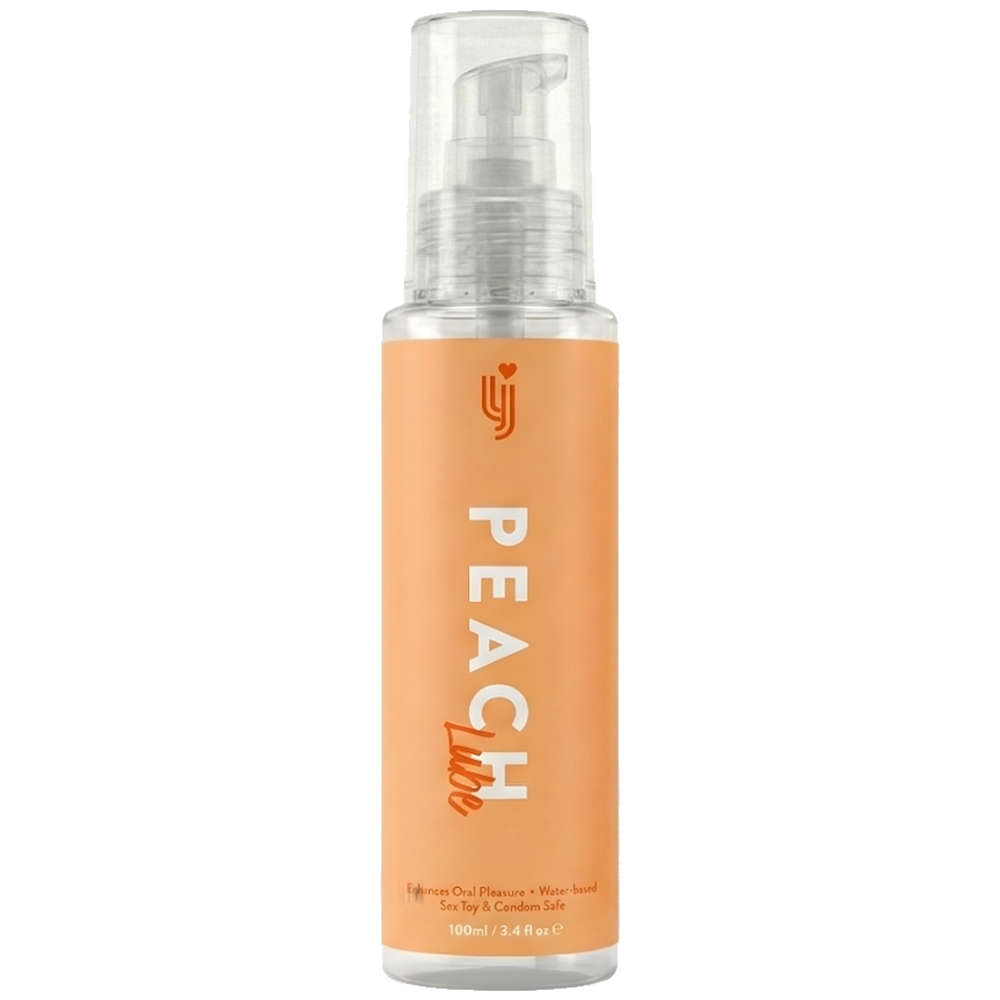 Lovingjoy «Peach Lube»  100ml Gleitgel, feuchtigkeitsspendend - mit Pfirsichgeschmack