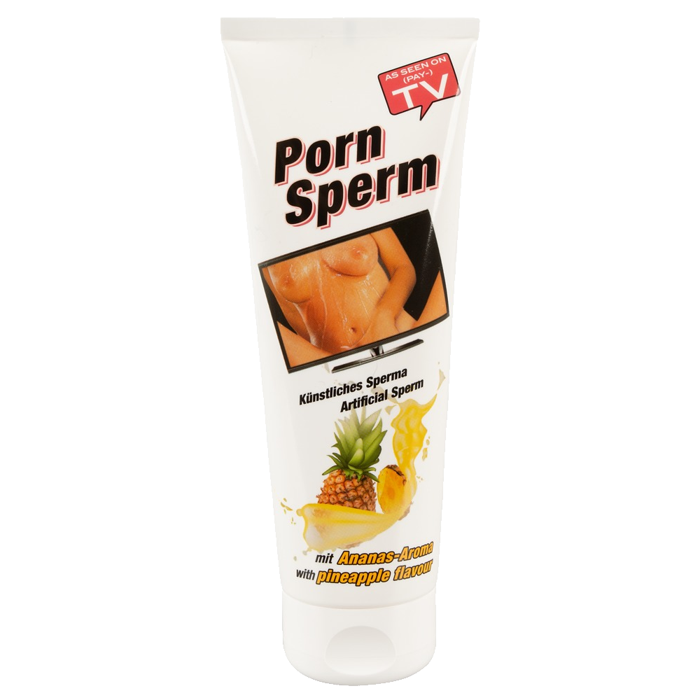Lubry «Porn Sperm» Ananas, künstliches Sperma, fruchtig, 250 ml. (aus der  Kondomotheke® - Kondome, Gleitgel und mehr online kaufen)