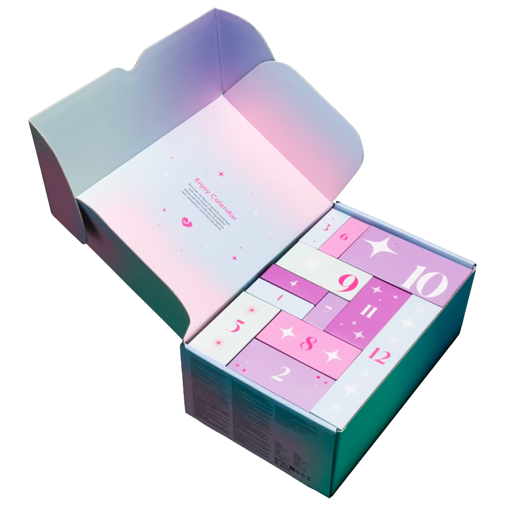 Adventskalender «ENJOY» erotischer Weihnachtskalender mit 24 einzelnen Geschenkboxen
