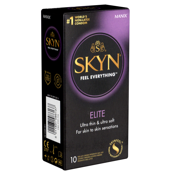 SKYN Elite: Superdünne Latexfreie Kondome 10er (aus der Kondomotheke® -  Kondome, Gleitgel und mehr online kaufen)