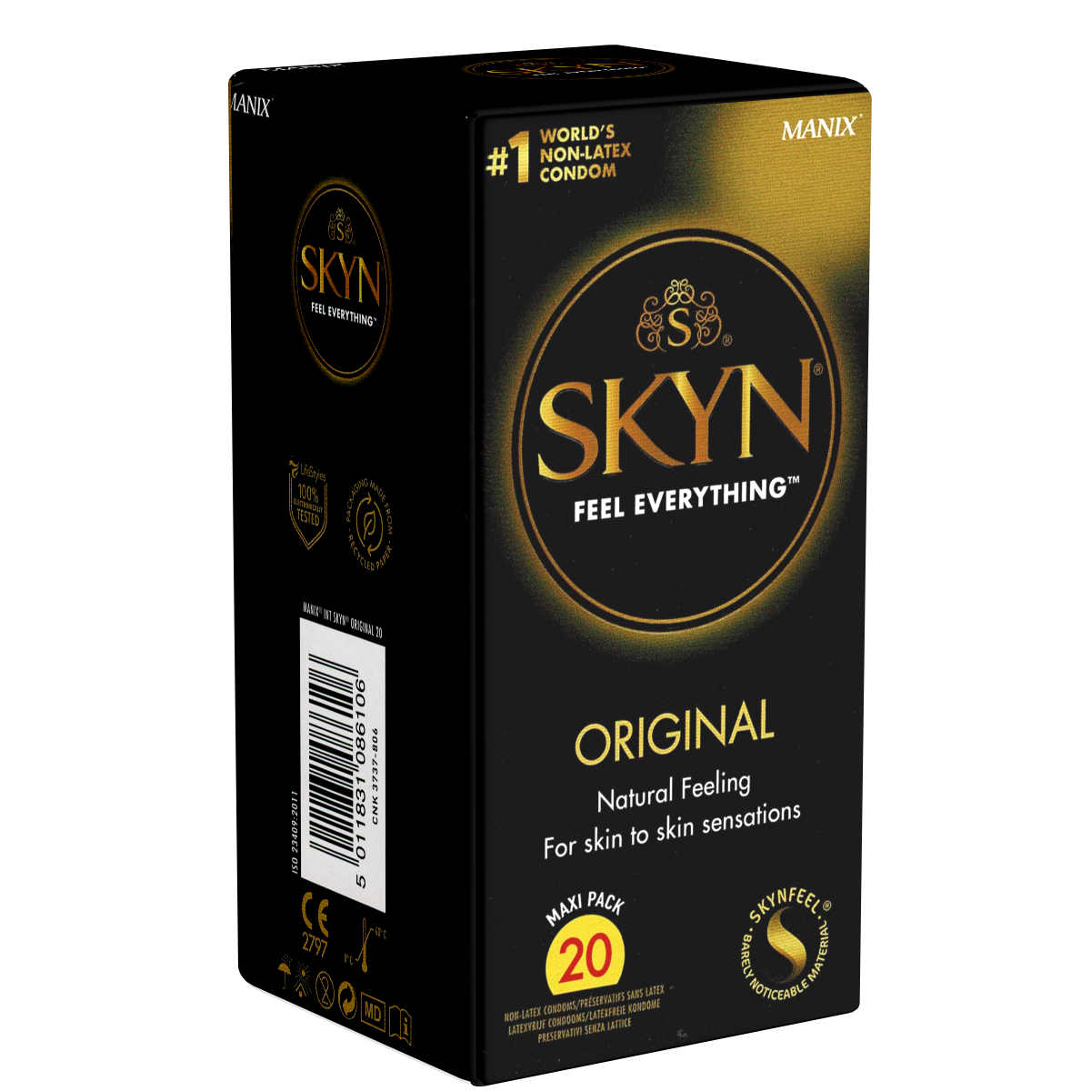 SKYN «Original» 20 latexfreie Kondome aus Sensoprène™