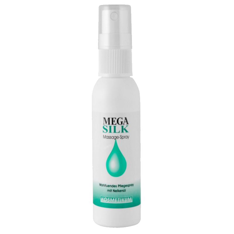 Mega Silk «Massage Spray» 50 ml water-based massage spray for muscles and joints