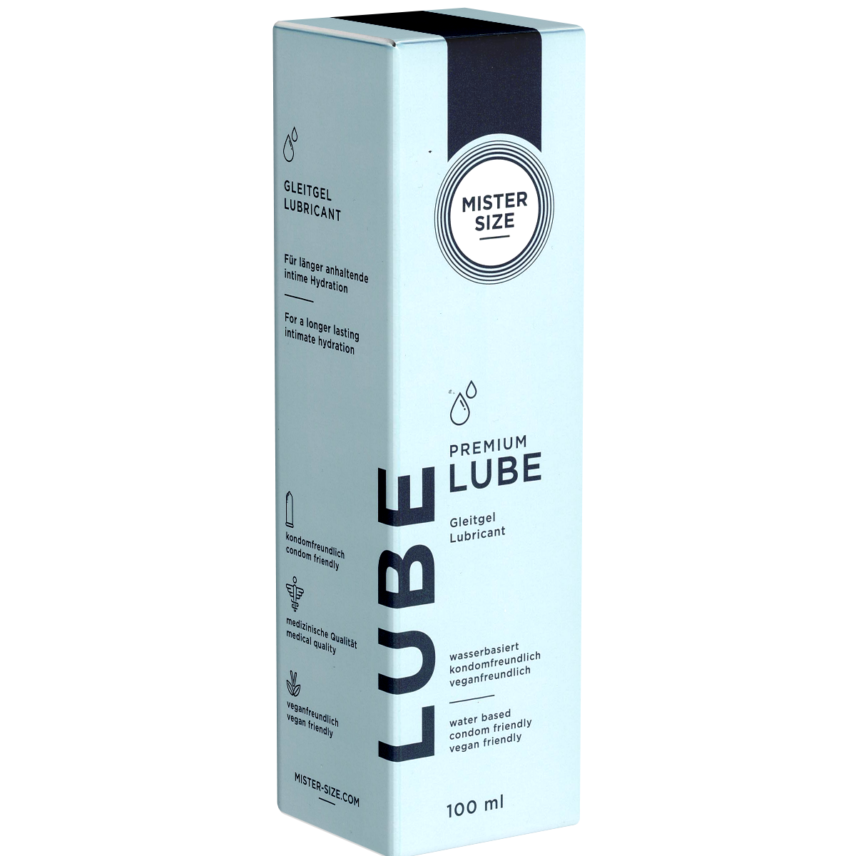 Mister Size «Premium Lube» 100ml water-based lubricant