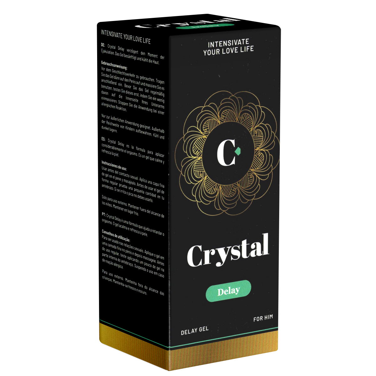 Morningstar «Crystal Delay Gel» 50ml delaying cream, longer erection