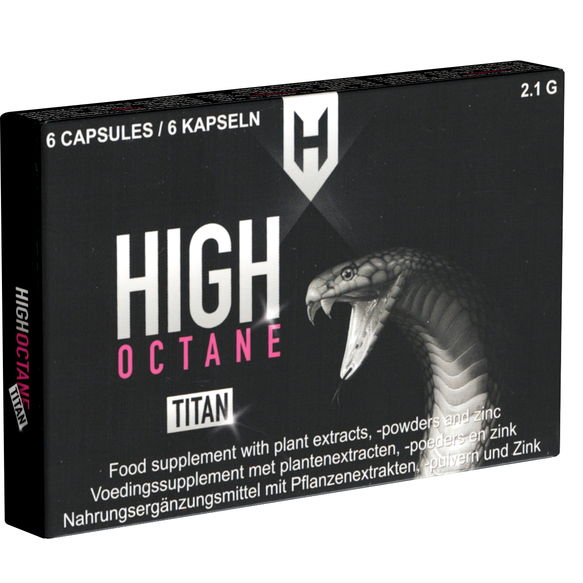 Morningstar «High Octane Titan» 6 Kapseln für eine gesteigerte Erektion, pflanzlich