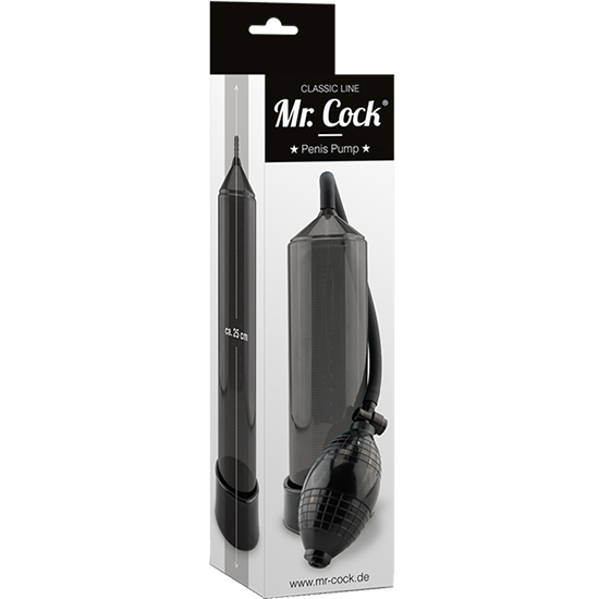 Mr. Cock «Penis pump for beginners» black, for a temporary penis enlargement