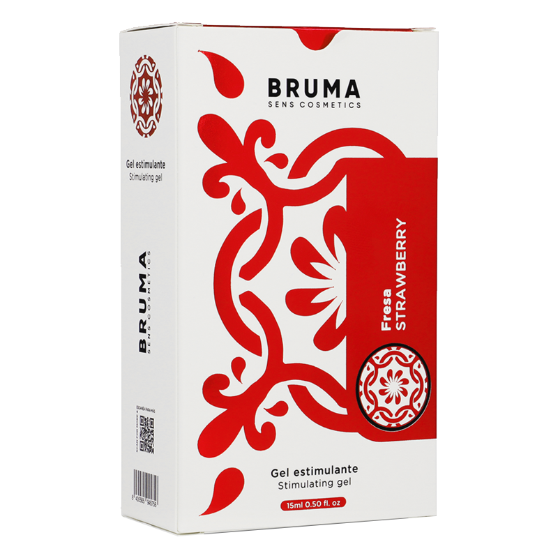 BRUMA «Stimulating Gel» Strawberry, 15ml stimulierendes Gel für intensive Erfahrungen