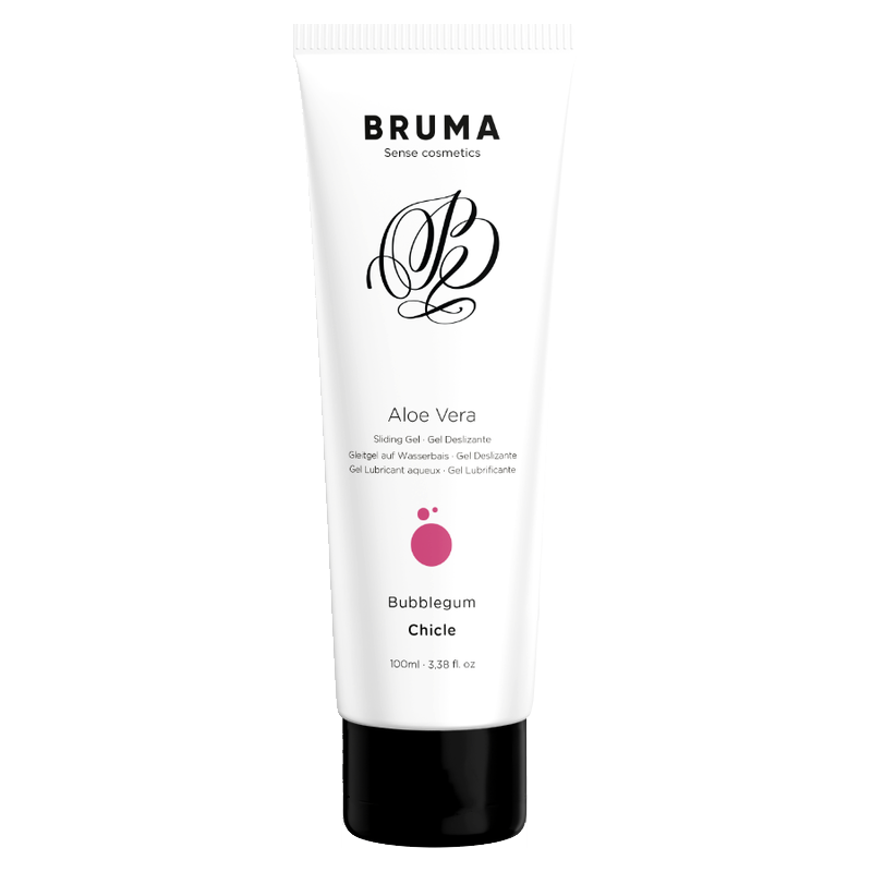 BRUMA «Chicle» Bubblegum, 100ml aromatisiertes Gleitgel mit Aloe Vera und Kaugummi-Geschmack