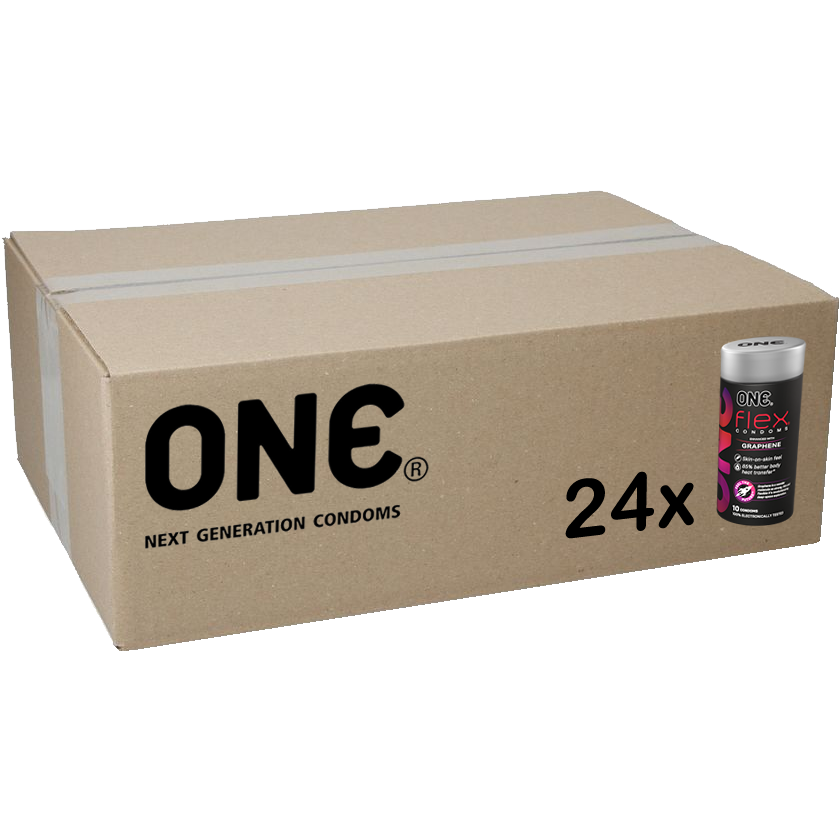 ONE Masterbox: Flex, 24x12 condoms