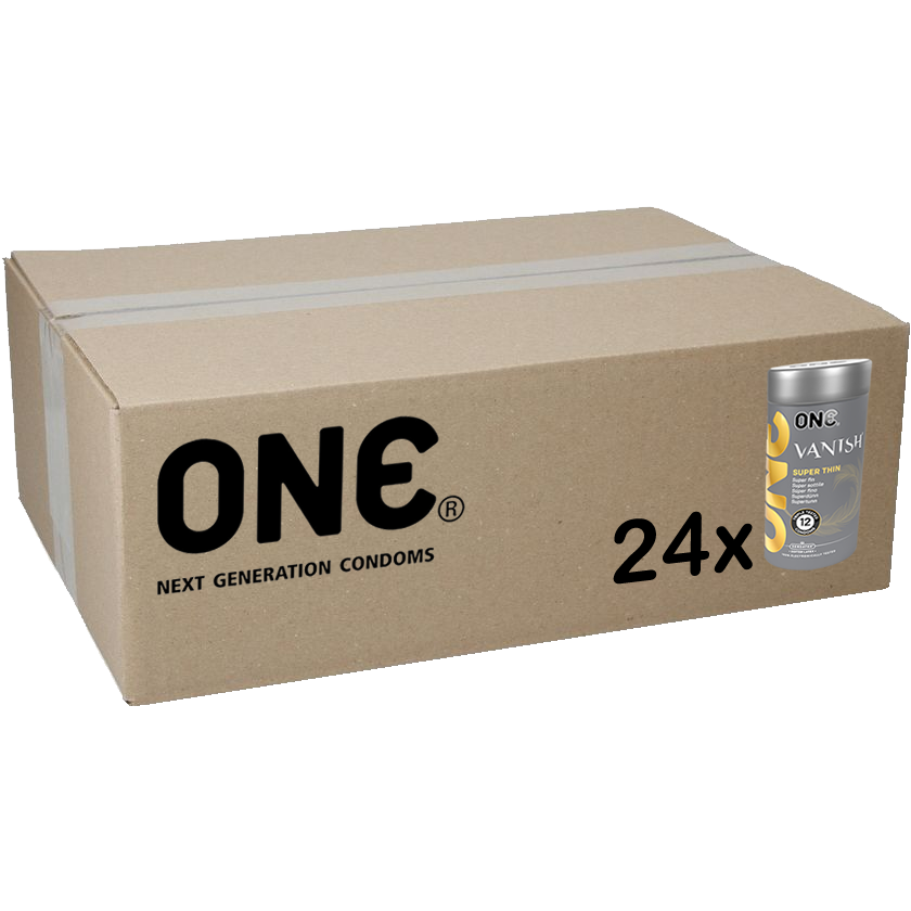 ONE Masterbox: Vanish, 24x12 condoms