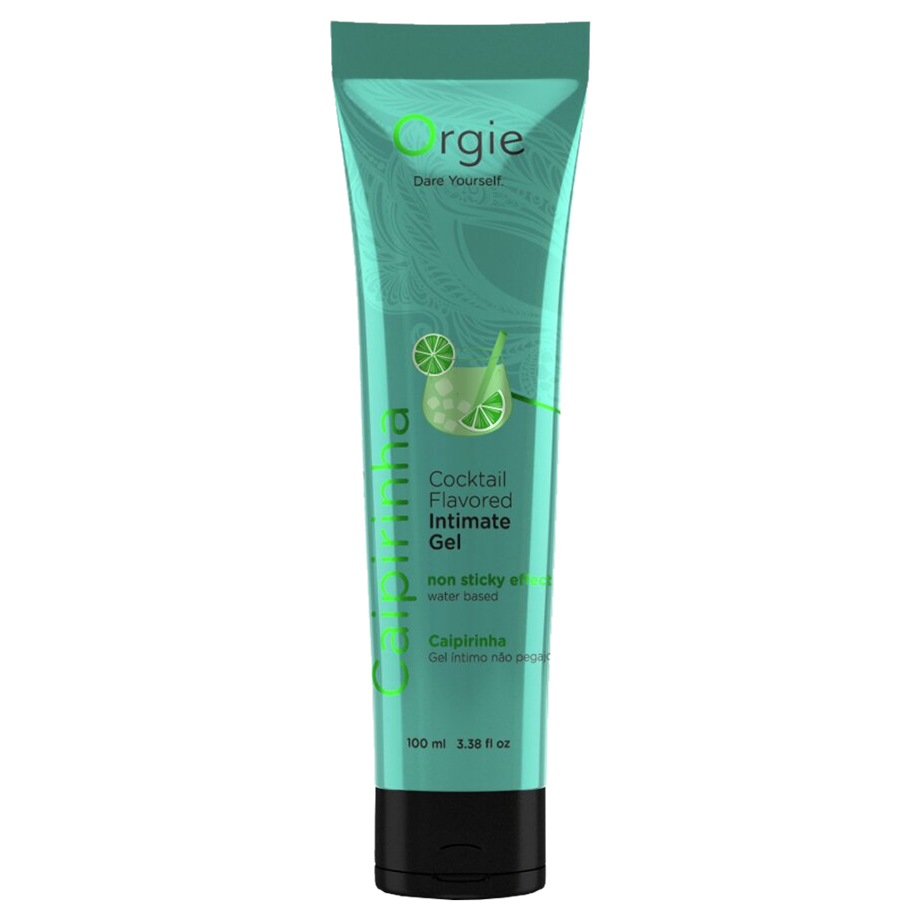 Orgie «Lube Tube Cocktail» Caipirinha, highly effective lubricant with flavor 100ml