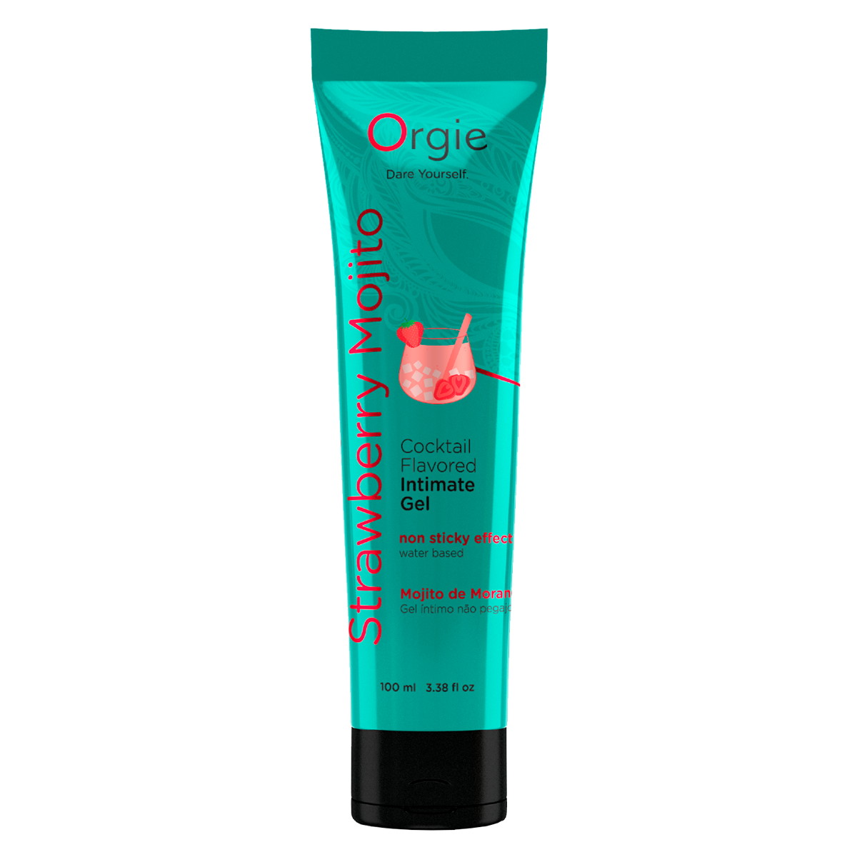 Orgie «Lube Tube Cocktail» 100 ml lubricant – water-based, with strawberry mojito flavour