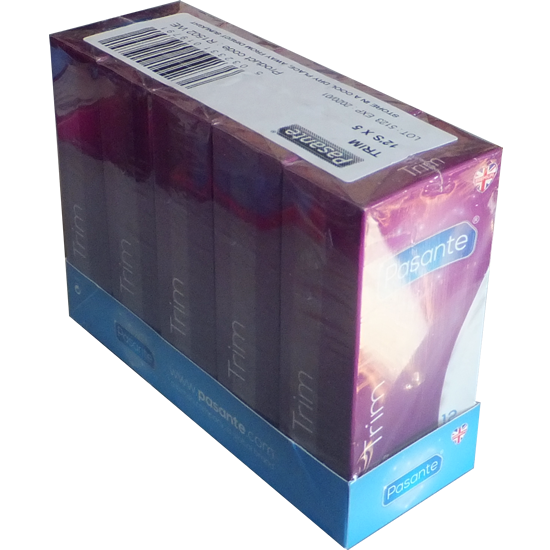 Pasante Retail-Unit: Trim, 5x12 condoms