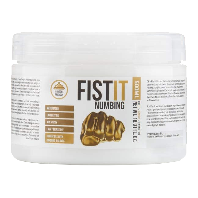 sexual lubricant walmart Pharmquests Fist-It Numbing 500ml – Numbing Anal Cream (from your  Kondomotheke®
