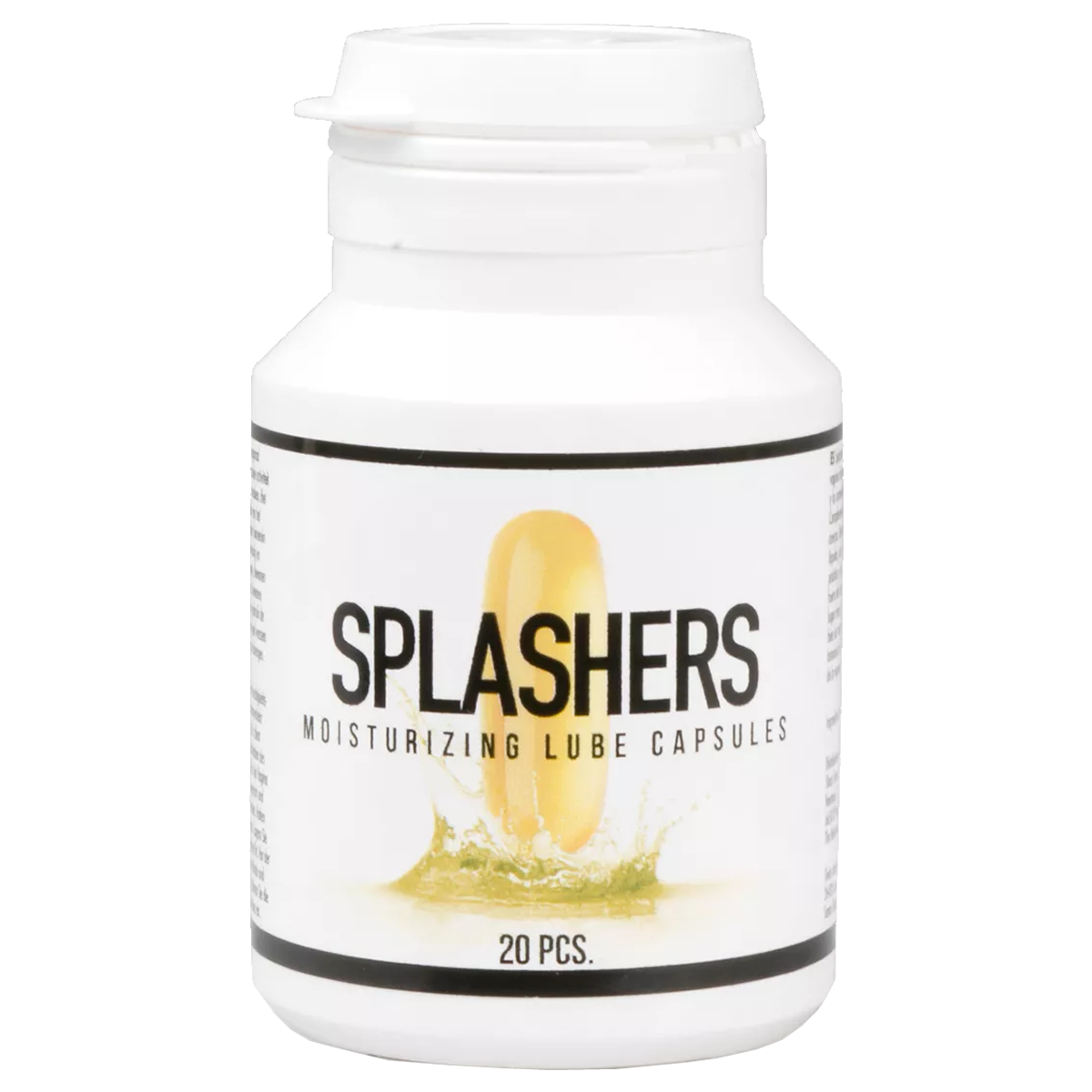 Pharmquests Splashers 20 Gleitgel Kapseln, Feuchtigkeitsspendend (aus der  Kondomotheke - Kondome, Gleitgel und mehr online kaufen)