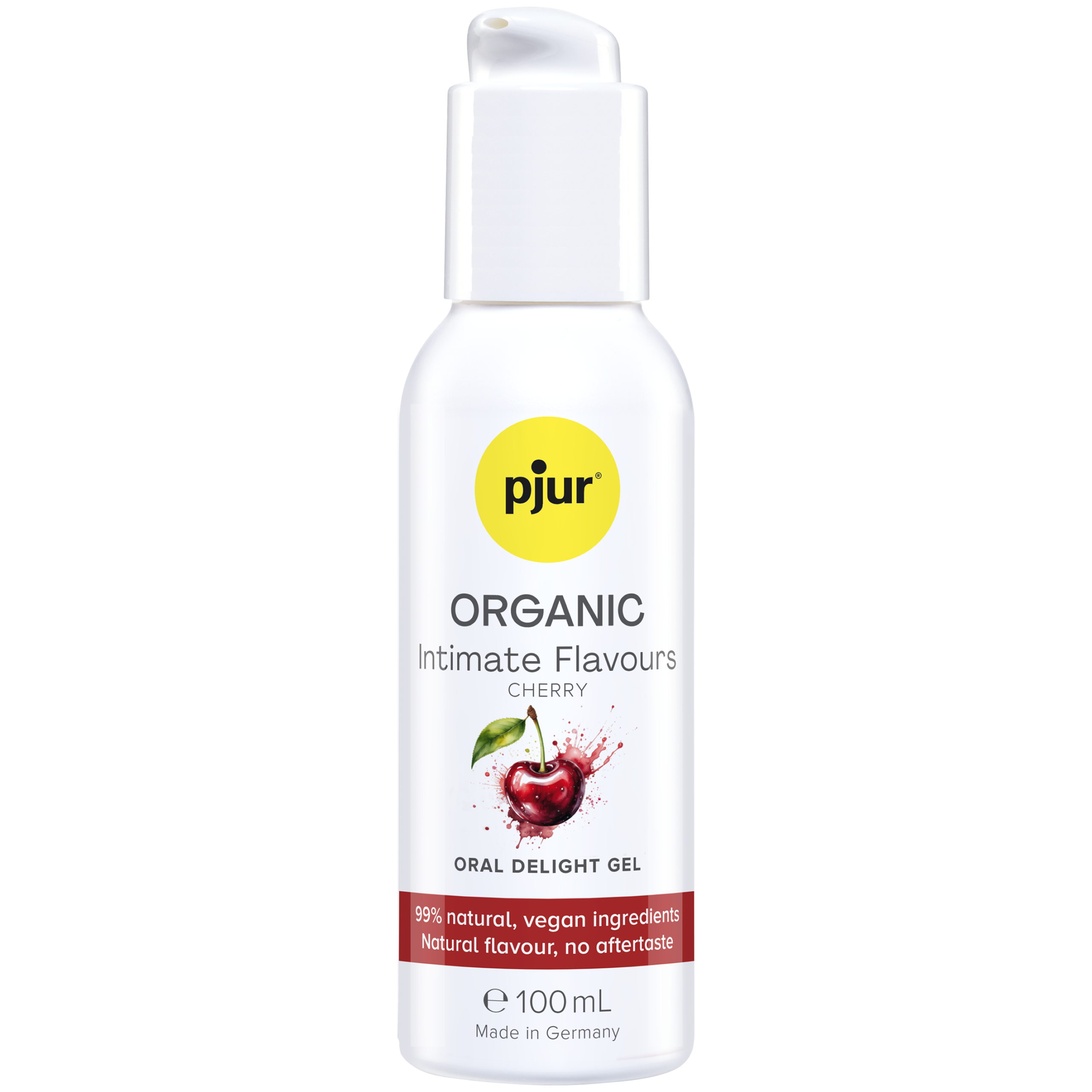 pjur® ORGANIC Intimate Flavours «Cherry» 100ml Oral Delight Gel