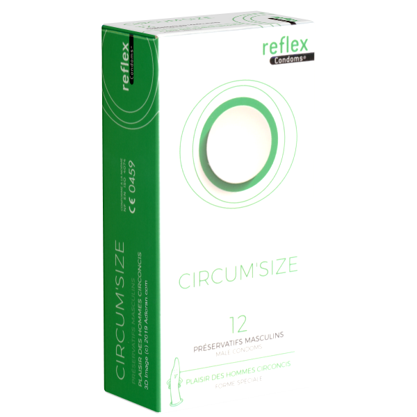 Reflex «CircumSize» 12 Kondome für beschnittene Männer