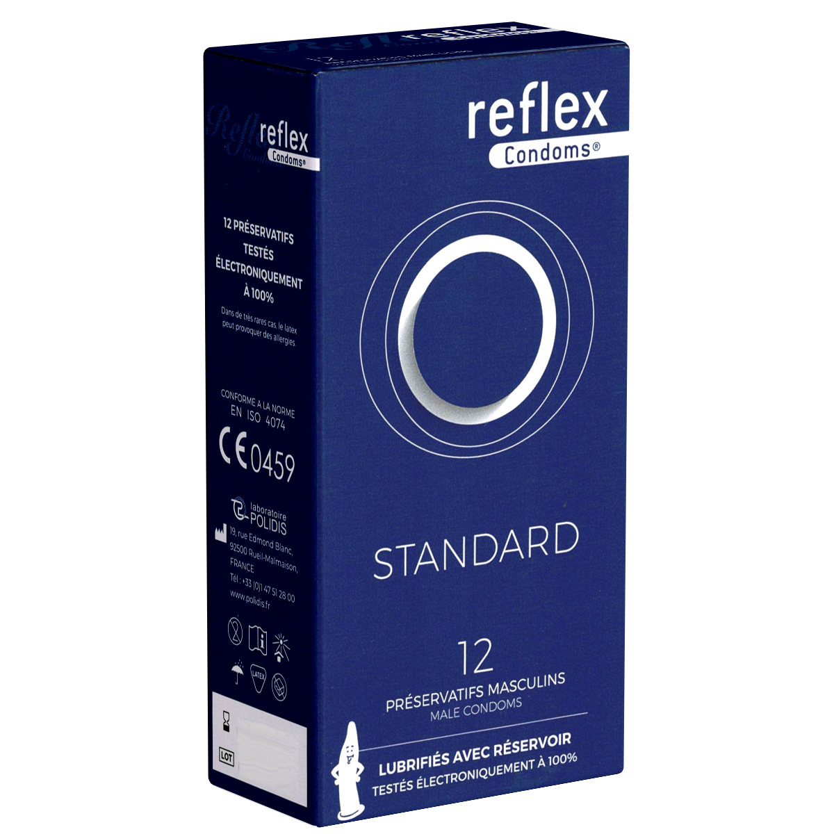 Reflex «Standard» 12 Pariser - französische Standardkondome