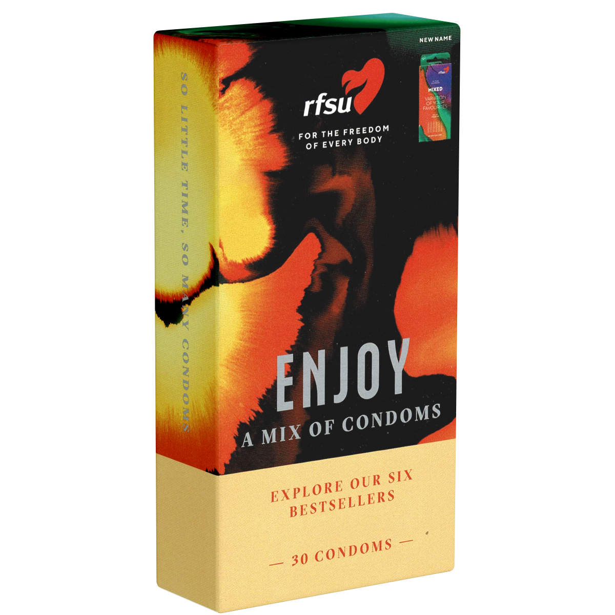 RFSU «Enjoy» Mix of Condoms, 30 gemischte Kondome für mehr Spaß