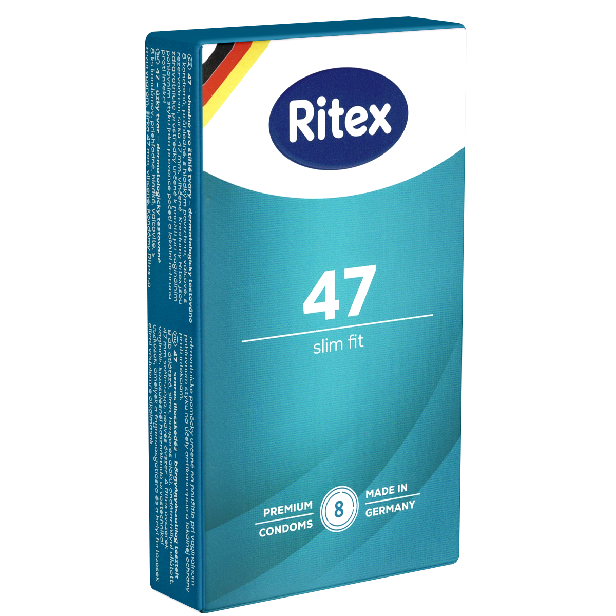 Ritex Single: 47, 8 Kondome (internationale Ausgabe)