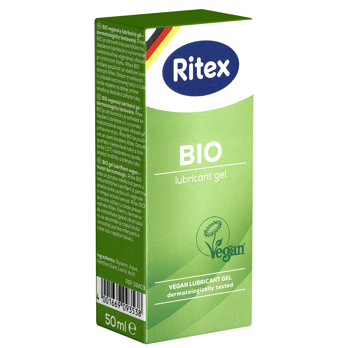 Ritex Lubricant: BIO, 50ml (international edition)