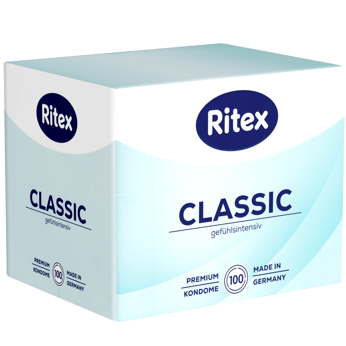 Ritex «Classic» 100 gefühlsintensive Kondome, ohne Latexgeruch