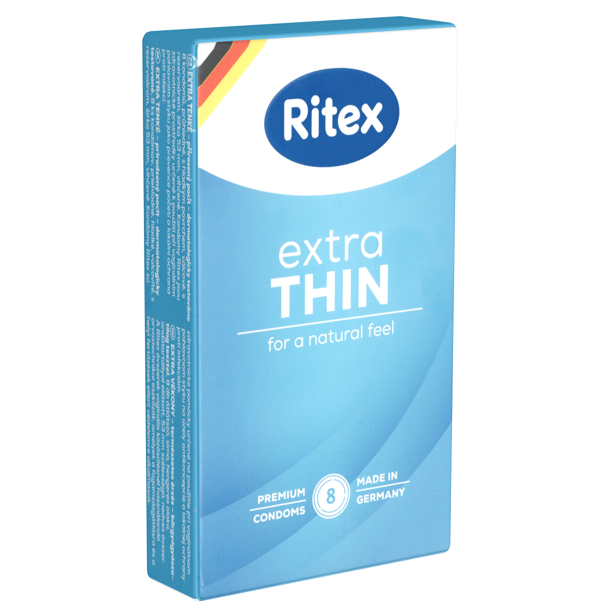 Ritex Single: Extra Thin, 8 Kondome (internationale Ausgabe)