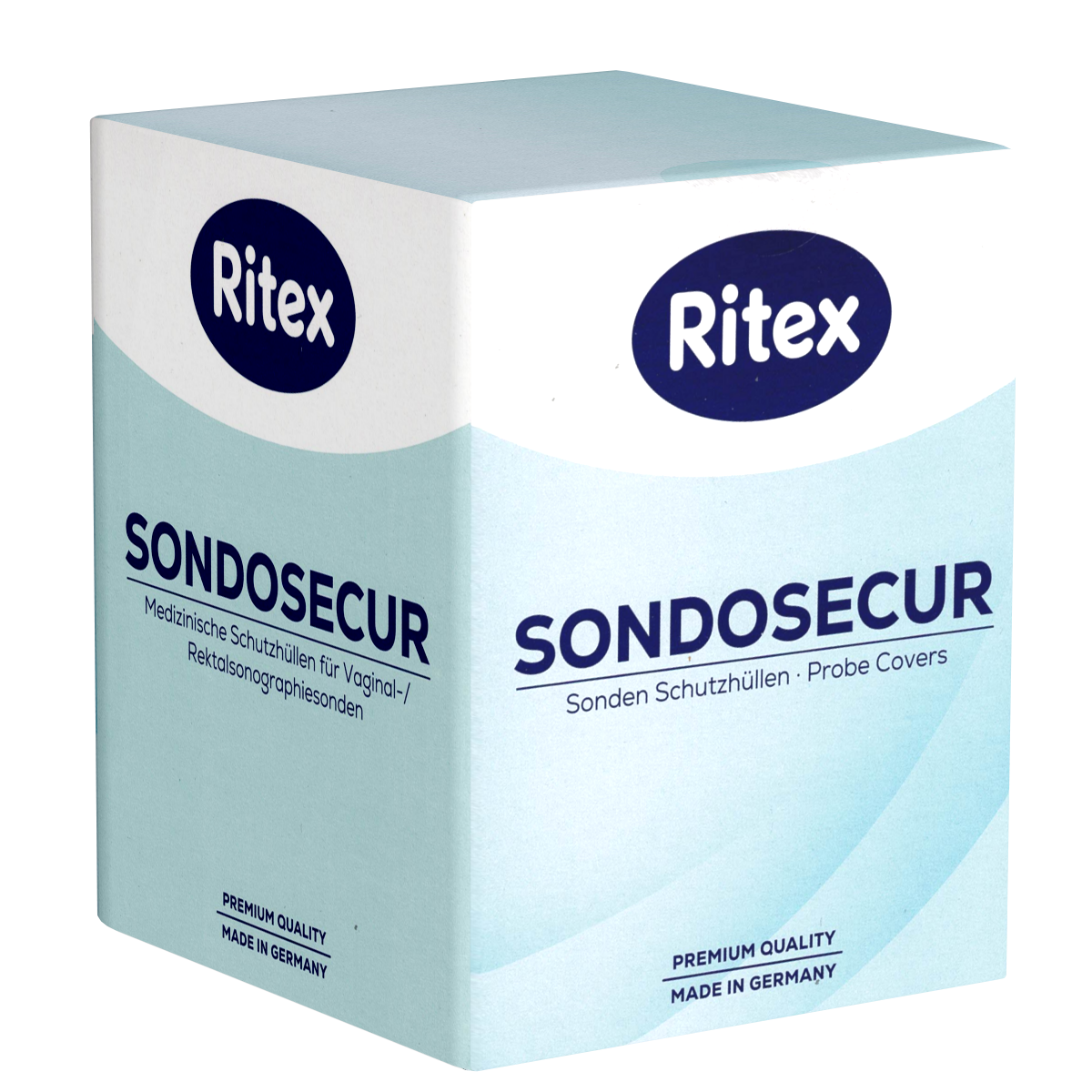 Ritex Bulk-Pack: 200 probe covers without lubricant, Ø 28mm