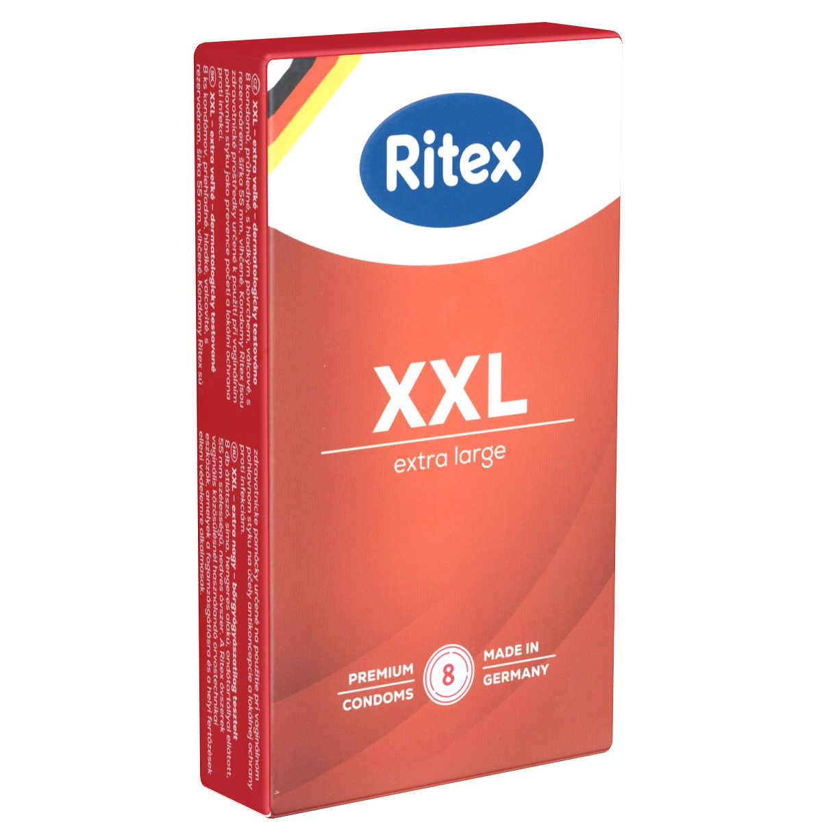 Ritex Single: XXL, 8 Kondome (internationale Ausgabe)