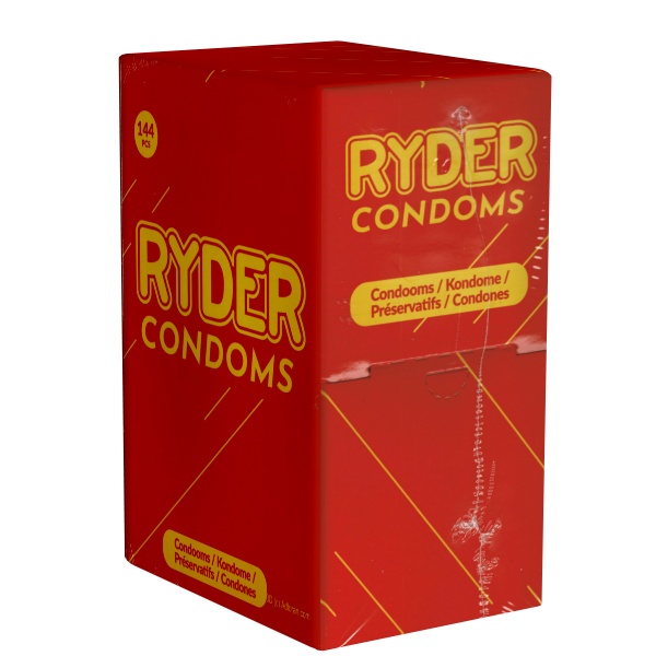 Standardkondome «Ryder Condoms» 144 zuverlässige Kondome im Standarddesign