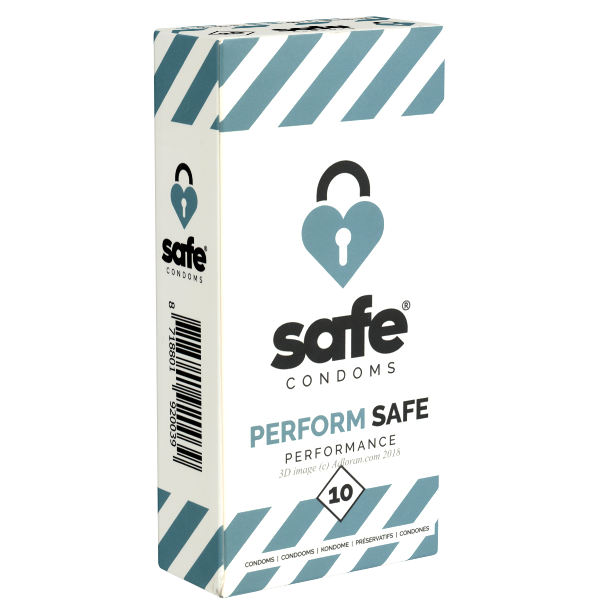 Safe «Perform Safe» Condoms, 10 Kondome für ausdauernde Sicherheit