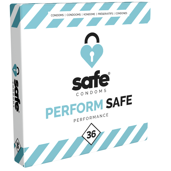 Safe «Perform Safe» Condoms, 36 Kondome für ausdauernde Sicherheit