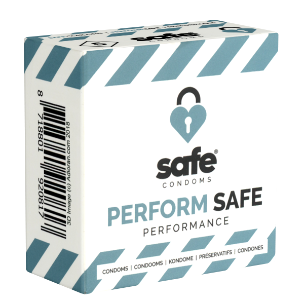 Safe «Perform Safe» Condoms, 5 Kondome für ausdauernde Sicherheit