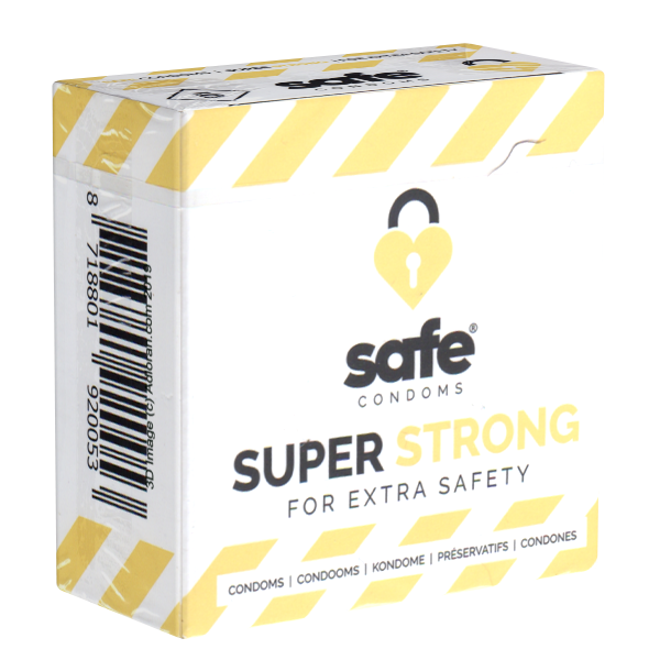 Safe «Super Strong» Condoms, 5 stronger condoms for more tear resistance