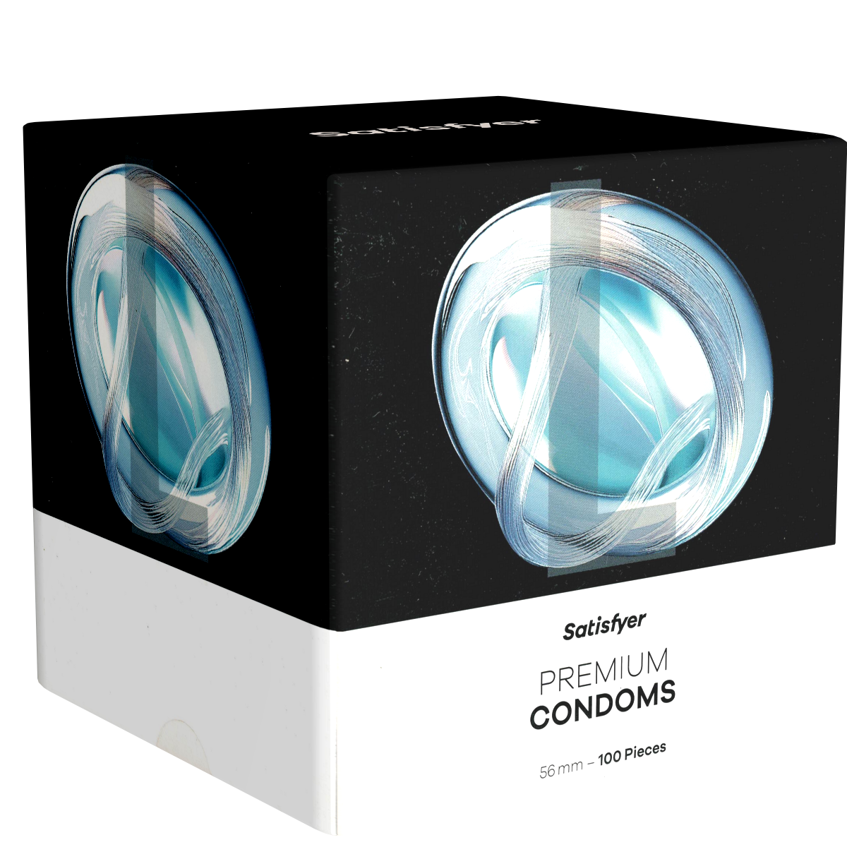 Satisfyer «Premium Condoms 56» 100 Lovetoy-kompatible Kondome in Größe L