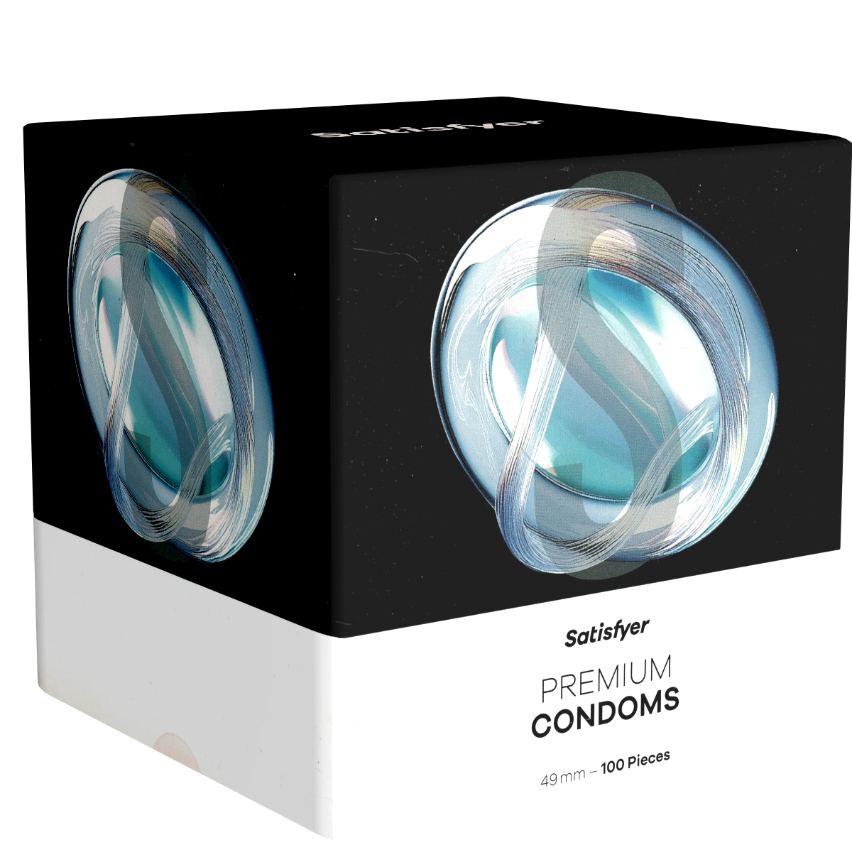 Satisfyer «Premium Condoms 49» 100 Lovetoy-kompatible Kondome in Größe S