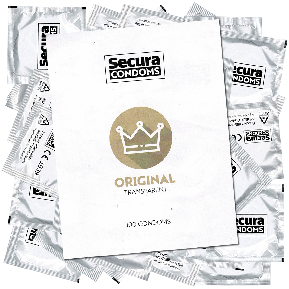 Secura «Original» 100 transparente Standard-Kondome