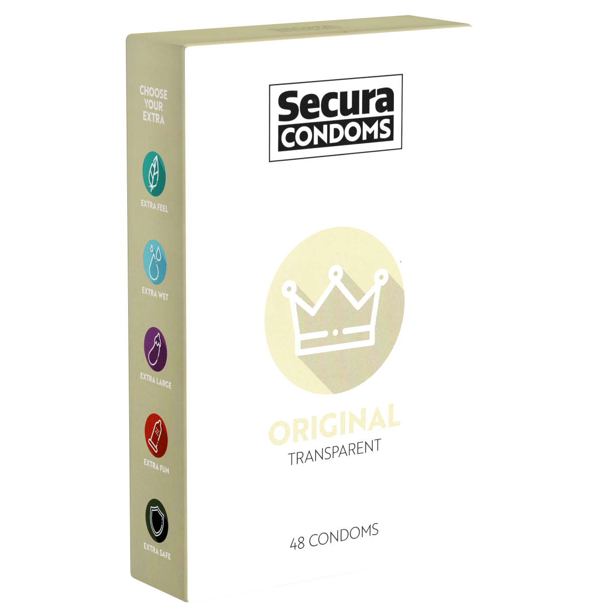 Secura «Original» 48 transparente Standard-Kondome