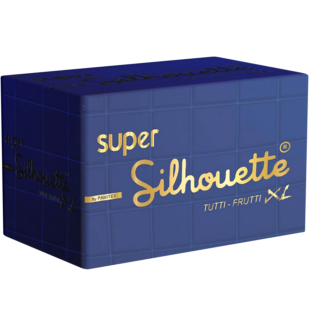 Silhouette Super «Tutti-Frutti XL» 144 große, aromatisierte Kondome