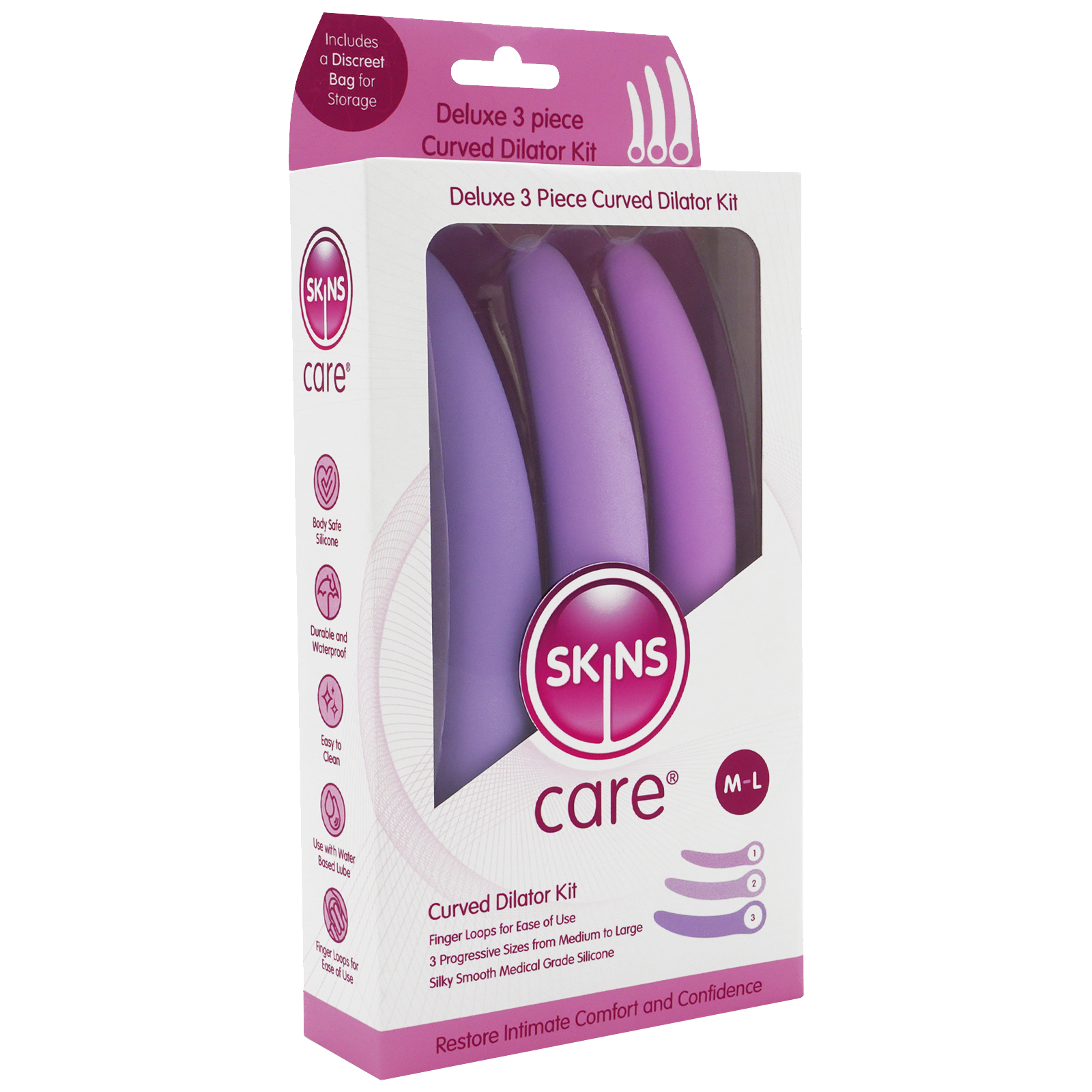 SKINS Care Dilatator-Set, 3-teilig, Größe M-L
