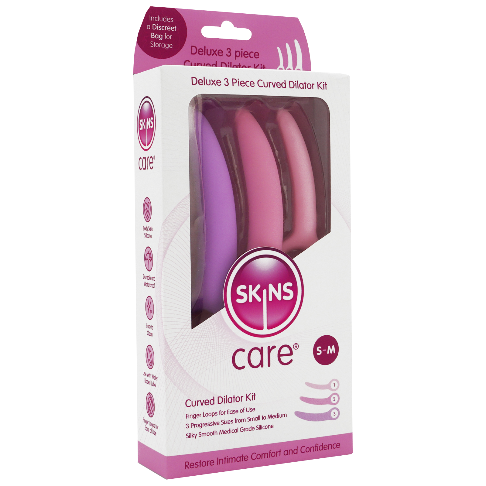 SKINS Care Dilatator-Set, 3-teilig, Größe S-M