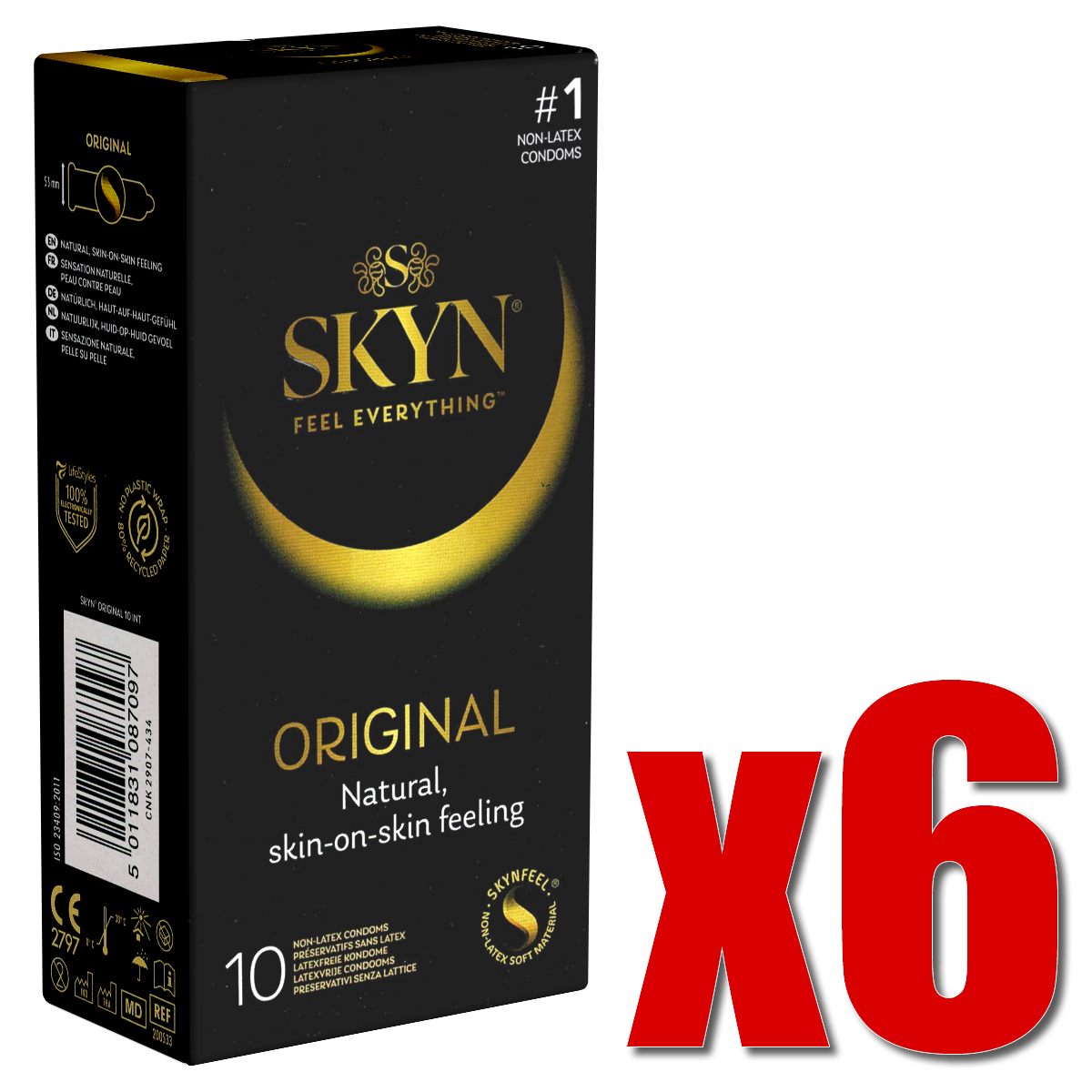SKYN Retail-Unit: Original, 6x10 condoms